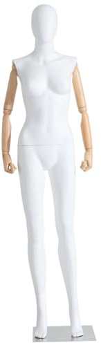 Schaufensterpuppe abstrakt Mannequin Männlich Holz Massiv Hochwertig (HX---F11--6M)
