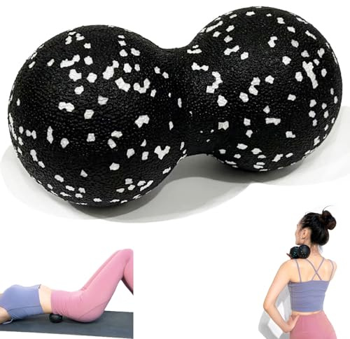HAOBIN Duo Självmassage Fascia Ball - Kan Utföra Fascieträning, Lindra Smärta, Djup Massage För Att Slappna Av Nacke Och Ryggmuskler, 1 St. (A)