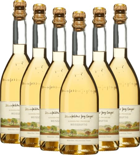 Weißduftig Manufaktur Jörg Geiger 6 x 0,75l VINELLO - 6 x Weinpaket inkl. kostenlosem VINELLO.weinausgießer