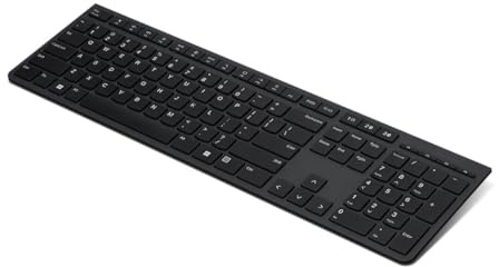 Lenovo 4Y41K04067 Clavier RF sans fil + Bluetooth espagnol Gris
