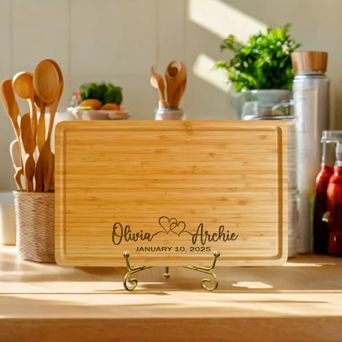 Tagliere personalizzato, Taglieri personalizzati, Taglieri incisi da cucina, Taglieri personalizzati in legno inciso, Regali di nozze, Anniversario, Regali di inaugurazione della casa, Regali di