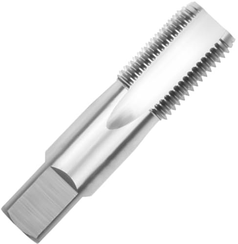 Aceteel Präzises Gewinde 2-1/2-8 NPT Maschinengewindebohrer, 5,1 cm (2 Zoll) 1/2-8 NPT-Rohrgewindebohrer, Hochgeschwindigkeitsstahl-Gewindeschneidwerkzeuge