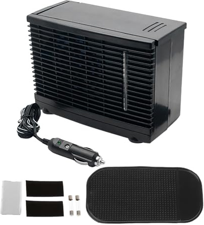 Raffreddatore D'aria Portatile Per L'Auto - Raffreddatore D'aria Portatile Per L'Auto | Cruscotto Auto Condizionatori d'aria, 12v Dispositivo Di Raffreddamento Adesivo Con Serbatoio Acqua Per