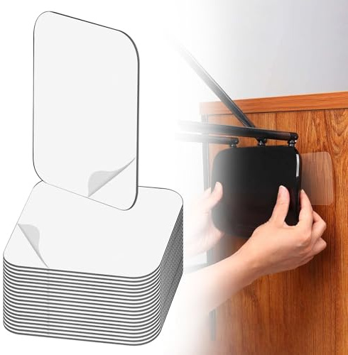 Doppelseitige klebefolie, Teppich Klebepads power strips extra stark, Transparentes doppelseitiges Klebeband 2,36 Zoll wiederverwendbares, waschbares Starkklebeband für Küche & Bad, bohrfrei (5)