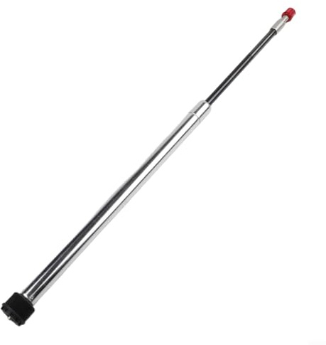 , Cartuccia molla forcella, Per Durolux, Ammortizzatore in lega di alluminio da 29,5 mm con controllo manuale o linea cavo, Silver Mountain, per componenti bici (manuale+rimbalzo)