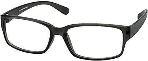 LifeArt Blu-ray-Brillen, Lesebrille für Computer, transparente Linse, Kopfschmerzen reduzieren & trockene Augen verhindern, Mode für Männer/Frauen +1.50