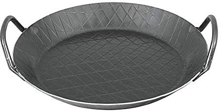 Unbekannt Turk Servierpfanne schmiedeeisern mit 2 Griffen Ø28cm schwarz