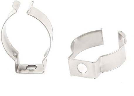 NA 2 Stück T8 Leuchtstoffröhre Lampenhalter Clips Socket Fassung