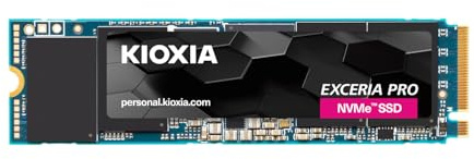 Kioxia Exceria Pro Lse10z001tg8 - Ssd - 1tb - Intern - M.2 2280 - Pcie 4,0 X4 (nvme) (lse10z001tg8)