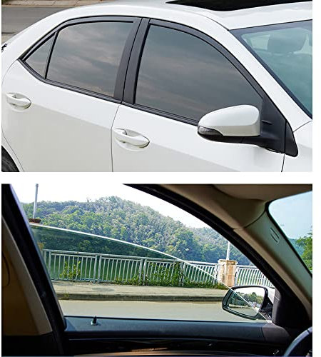 HOHOFILM 35 % Autofenster-Tönung, 99 % UV-Schutzfolie, für Vorder- und Rückseite, Nano-Keramik-Fenster, Sichtschutz, Sonnenschutz, 152 x 1000 cm