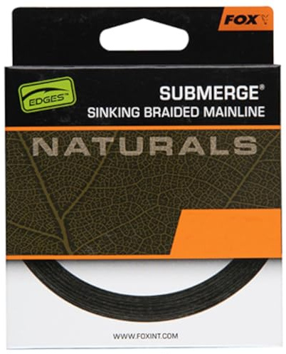 Fox Submerge Naturals Braid - 300m geflochtene Angelschnur