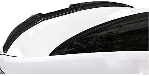 TOYOCC Auto Heckspoiler für BMW Serie 5 Series 5er Sedan F10 E60 E39 E34/F07 Gran Turismo GT, Kofferraumspoiler Flügel Lippe Kofferraumdachspoiler, Auto Styling Zubehör,Bright Black