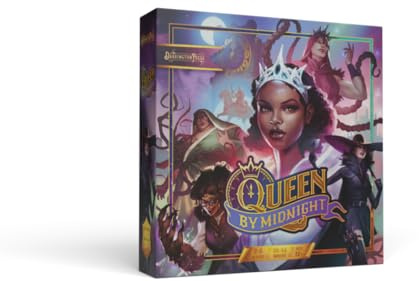 Darrington Press | Queen by Midnight | Card Game De Battle Royale Deck Building con Rotating Clocktower Y Seis Princesses | 3 A 6 Jugadores | 60 A 90 Minutos