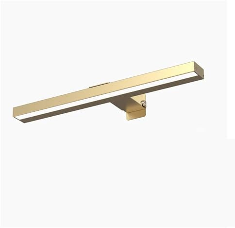 Apliques de pared para interiores Lámpara de pared recargable magnética for iluminación de imagen de espejo de baño de dormitorio, lámpara de pared LED regulable con apliques de Control remoto para pi