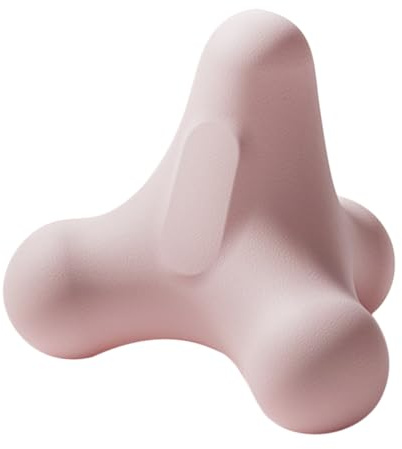 GOOHOCHY Massageball Mit Griff Für Rücken Und Nackenmassage Muskelentspannung Tpe-material Tragbar Geeignet Für Verschiedene Körperbereiche