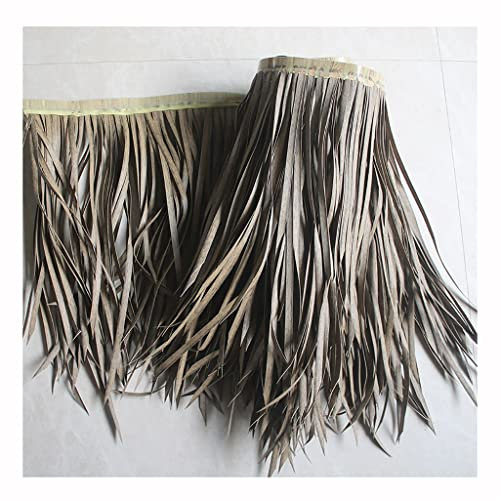 Mexikanische Tiki-Hütte Gras Sockelleiste Rolle Palme Strohdach für Entenrollo Party Dekor 0,5 x 1 m Premium-Dekoration für Zaun und Veranstaltungen im Freien