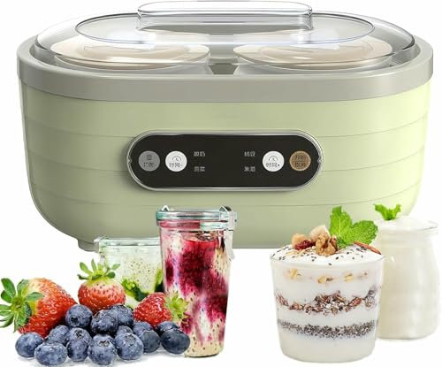 BGVYFXEZ Yogurtera, Máquina Multifuncional para Hacer Yogur, para Yogur, Yogur Griego