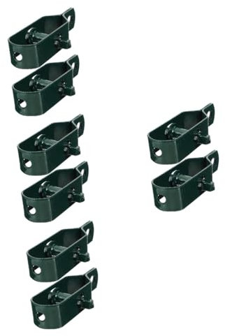 HEMOTON 4 Ensembles Tendeur De Fil Clé Clôture En Treillis Grillage Tendeur De Clôture Piquet Cloture Tendeur De Câble Métallique Outil De Fil Acier A3 Green 2 Pièces * 4