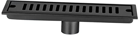 Hemobllo Desagüe Rectangular De Suelo De Acero Inoxidable Desagüe para Baño y Cocina Filtro Lineal Antiolores para Piso