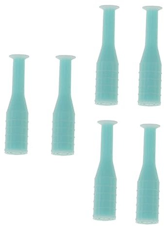 Removedor E Insertador de Lentes Ventosa, 8 Piezas Abs Verde | Succión Suave para Lentes Duros y Rgp, Superficie Antideslizante, Fácil Limpieza, Adecuado para Viaje y Vacaciones
