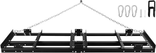 Grada de arrastre de cadena resistente para nivelar el césped, perfecta para ATV, UTV, tractor y cortacésped de remolque detrás de su uso