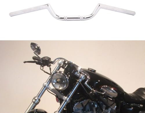 AnXin, manubrio per moto, 22 mm, stile Cafe Racer, Ace Clubman, universale, per applicazioni su custom e bobber