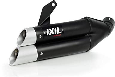 IXIL Auspuff Hyperlow XL Endschalldämpfer - Dualexit - Edelstahl - EG-BE