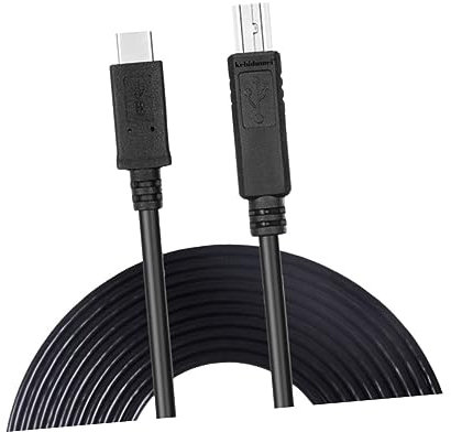 OSALADI 5m Cable De Impresora Usb Tipo c De Metros Cable Usb Para Impresora Para Escáner Para Dispositivos Compatibles Tipo c