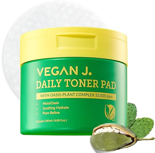 Vegan J. Daily Toner Pad | Vegan | K-Beauty | Koreanische Hautpflege | Toner Pads