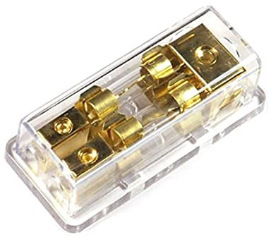 Sicherung 1PC Kfz-Sicherungssockel Auto-Audio-Konvertierungszubehör mit 60A-Sicherung Ersatzsicherung
