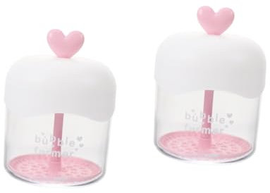 FOMIYES 2pcs Foam Maker Manual Cleanser Bubble Former Facial Wash Foamer Cleanser Foaming Maker Portable Bottle