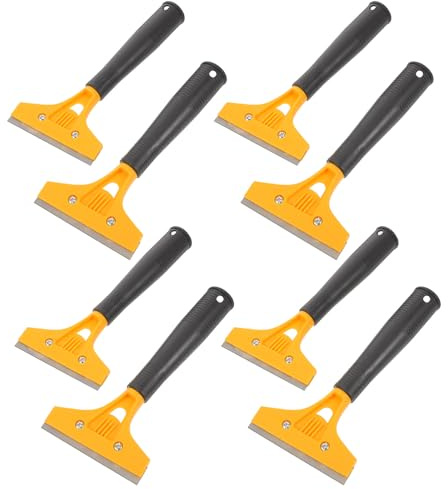 DIYEAH Raspador de juntas (8 unidades): removedor de masilla para pisos de fregaderos de cocina y baños, esparcidor de sellador, removedor de lechada de vidrio, herramientas selladoras para marcos de