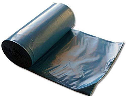 Trendsky 78 μ Betonsack - Müllbeutel 120l Extra stark - 2x10 er Rolle - Müllsäcke - extrem reißfest - Typ 100 - Abfall-Säcke XXL Abfallbeutel - 700x1100 mm - LDPE - blau - Müllsack