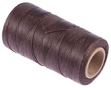 BESPORTBLE Leder Nähen Wachs Faden 0.8Mm Flach Gewachst Handnaht Schnur Für Diy Lederhandwerk Taschen Reparatur Und Handarbeiten