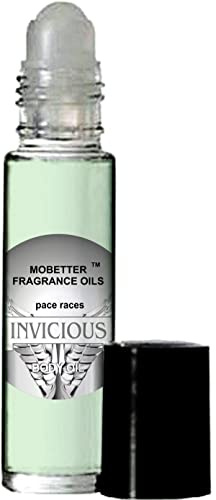 MOBETTER FRAGRANCE OILS Pace Races Invicious Men Cologne Body Oil 1/3 oz roll on Glass Bottle