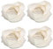 4Pcs Straining Bag Muslin Bags for Straining Filtering Wine Beer Jam Marmalade Home Brew & Boiling Hops(2 Size)