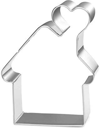 WDYJMALL Emporte-pièce en forme de maison d'amour