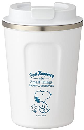 Skater STBC3F-A Vakuum-Isolier-Kaffeebecher aus Edelstahl, S, 350 ml, Snoopy 21 Peanuts