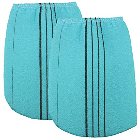 DEINKOREA Peelinghandschuhe (Blau)