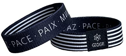 Generisch Motivationsarmband, Freundschaftsarmband, Friedensarmband, Glücksarmband, elastisches Armband, Inspirationsarmband, Armband mit Botschaft, Fitness Power Armband