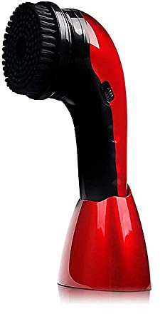 Samnuerly - Spazzolatrice Automatica per Scarpe - Spazzola Manuale per Scarpe, lucidascarpe di Ricarica Portatile/Due lucidatrici elettriche opzionali (Rosso 1#) (Rosso 1#)
