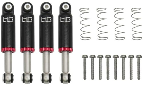 Hot Racing SXTF32TD02 Black Internal Spring Air Shocks 32mm SCX24