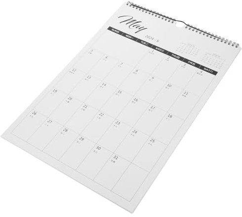 MAGICLULU Memo-kalender Wandkalenderplaner 2023- Englischer Wandkalender Kalender Zum Aufhängen An Der Wand Wandmonatskalender Kalender 2023-20 Büro Kleiner Wandkalender Groß Papier