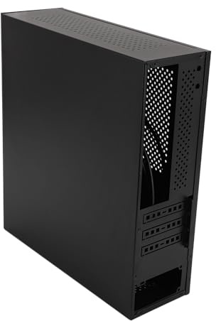 Plyisty Caja Pequeña para PC ITX, Caja para PC con Caja Micro ITX MATX de Acero, con Puerto USB 3.0, Caja para Juegos de PC ITX para Computadora PC