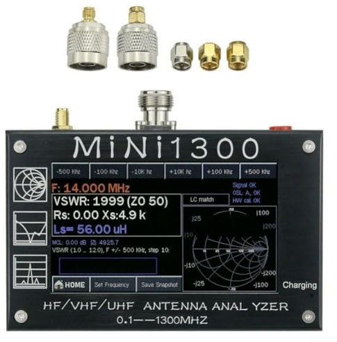 User Centric Mini1300 Antenna Meter Tester with Built In Lithium Ion Battery for Convenient Use Anywhere