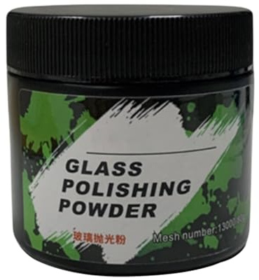 Glasreparaturpulver – Glas Poolish Kratzer Entferner | 80g Schwerölfilm Polierpulver | Hochleistungs- -Windschutzscheiben-Kratzerentfernungspulver, Ölfilm-Reiniger für Auto