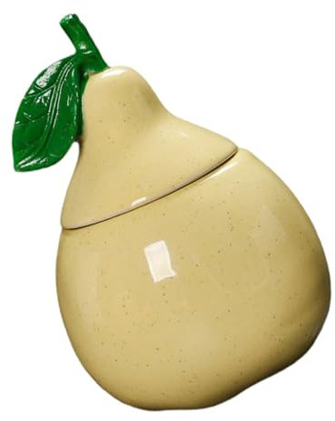 Mobestech Lata De Té De Etiqueta Café Boticario Dulce Conformado Largo Frasco Tapa Estaño Azúcar Recipiente Decoración Decorativo Oficina Bote De Cocina Tarro De Cafe Cerámica Beige