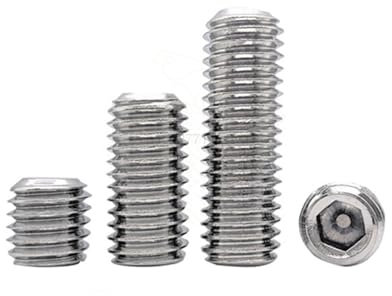 GIAYEU Gewindestifte mit Innensechskant, [M2-M16] Gewindestifte mit Edelstahlgewinde DIN913 304, Flache Spitze, Innensechskant-Gewindestifte ohne Kopf (45 mm, M8 (5 Stück))(M2(20PCS),50mm)