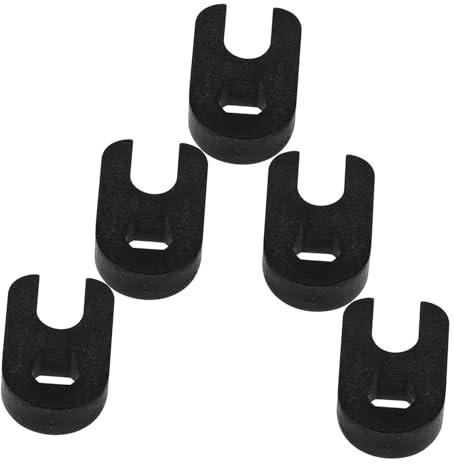 HONMEET 5pcs Type French Valve Core Remover Tool Kit for Folding Bikes Mountain and Road Bikes Easy Removal and Replacement of Presta Valve Cores Plastic Construction for Cyclists and