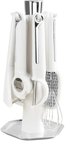 weiting Kitchen Gadget Set - Ouvre Bouteille Avec Support De Rangement,Accessoires de Cuisine pour Maison Appartement Camping Car Restaurant - Ustensiles de Cuisson